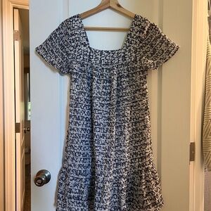 Blue and White floral Rails Dress